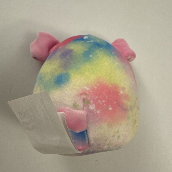 Squishmallow 4” Shena Tie dye Dog Plush Kellytoy J45 - Picture 2 of 3